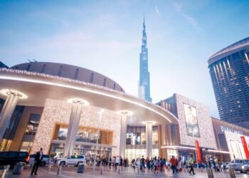 دبي مول” المكان الأكثر زيارة على وجه الأرض بعدد قياسي بلغ 105 ملايين زائر في عام 2023
