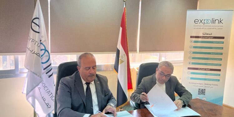توقيع اتفاقية تعاون بين جمعية المصدرين المصريين “اكسبو لينك” و شركة انترناشيونال تريد اكسبو لتنظيم المعارض والمؤتمرات الدولية المتخصصة