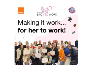 “اورنچ” تؤهل عشرات السيدات المصريات للعودة إلى سوق العمل