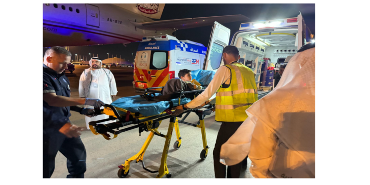 الإمارات تستقبل الدفعة ١٤ من مرضى السرطان والجرحى الفلسطينيين