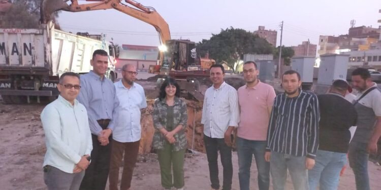 بجهود نائبة «مستفبل وطن».. بدء إنشاء محول كهرباء جديد لخدمة أهالي كرداسة