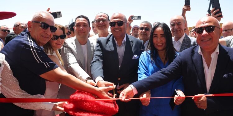 شاهد.. الافتتاح الرسمي لمنتجع بورتو فينو مرسي علم