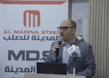 وفد جمعية مطوري “القاهرة والعاصمة الإدارية” يتفقدون مصانع “المدينة للصلب” بالعاشر من رمضان