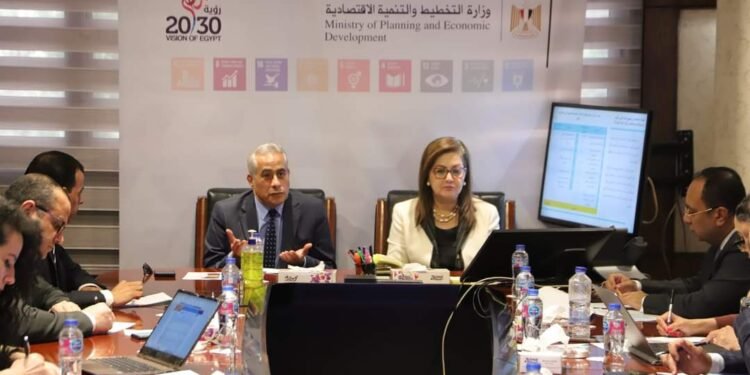 وزيرة التخطيط تلتقي وزير العمل لبحث الملفات المشتركة وآليات تطبيق الحد الأدني للأجور