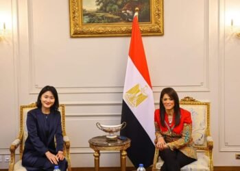 وزيرة التعاون الدولي تبحث مع مسئولي الوكالة الصينية للتعاون الإنمائي الدولي تفعيل مذكرة التفاهم المشتركة حول مبادرة الديون