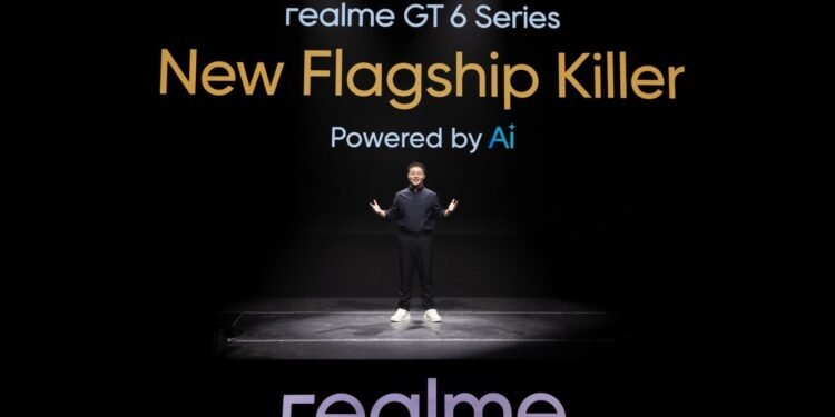 ريلمي تطلق GT6 بتقنيات الذكاء الاصطناعي