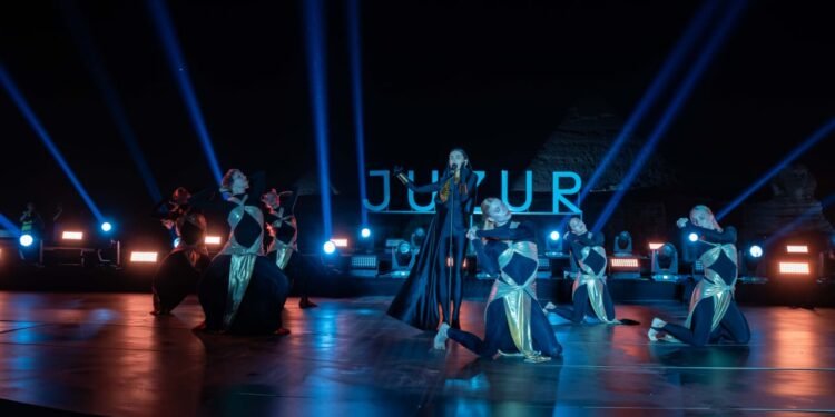 JUZUR announces the launch of its global NEO project at the pyramids during a magnificent celebration
