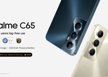 Realme C65 becomes the first in segment that has TUV SUD 48-months lag free certification and 45W super charge*