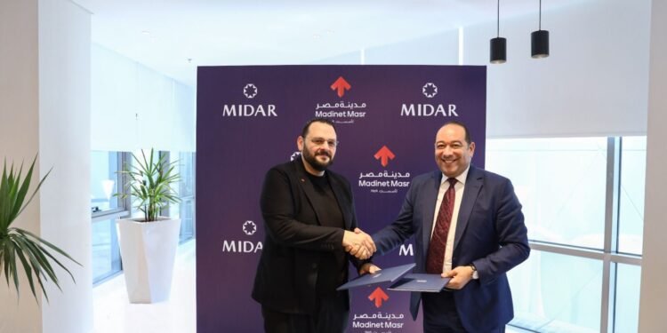 Madinet Masr Signs Partnership Agreement with Midar for Investment and Urban Development to develop an integrated residential project in the Fourth Phase of Mostakbal City