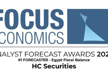 اتش سي لتداول الأوراق المالية تحصل على جائزة أفضل توقع من Focus Economics*