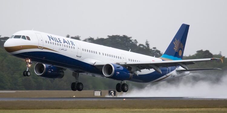 اخلاء الرحلة الصباحية ل ( النيل للطيران ) العائدة من الدمام بسبب حريق في منظومة العجلات و توفير بدائل للركاب