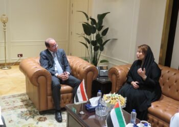 وزير المالية.. في لقائه مع سفيرة دولة الإمارات بالقاهرة