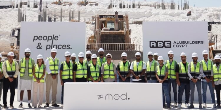 People & Places تتعاقد مع Alubuilders Egypt (ABE) لتنفيذ الإنشاءات ب The Med برأس الحكمة