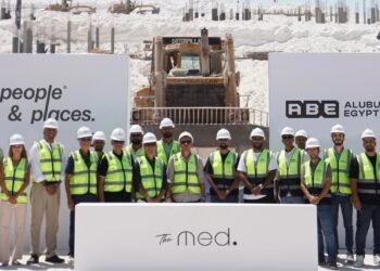 People & Places Boosts Construction Progress at The Med with Alubuilders Egypt (ABE)