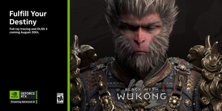 اطلاق تجربة لعبة” Black Myth: Wukong” المثالية في 20 أغسطس بدعم تقنيات تتبع الأشعة و “NVIDIA DLSS 3 “