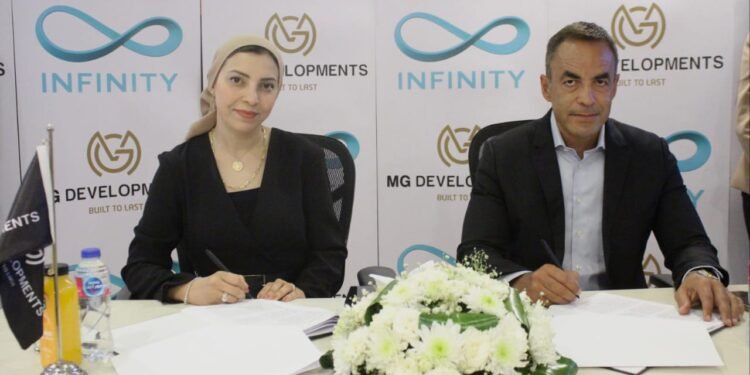 MG DEVELOPMENTS signed a contract with Infinity to launch electric car charging stations in its projects.