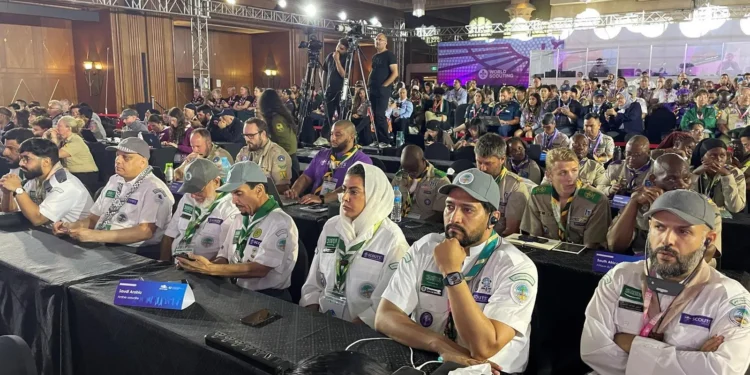 الكشافة السعودية تبدأ مشاركتها في المؤتمر الكشفي العالمي الـ 43 بالقاهرة