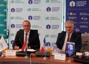 Crédit Egypt Partners with the French University in Egypt to Support Student Education Advancement