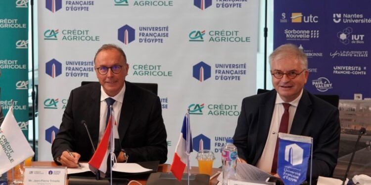 Crédit Egypt Partners with the French University in Egypt to Support Student Education Advancement