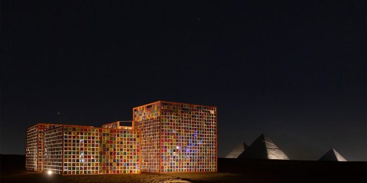 Signify Egypt collaborates with Art D’Egypte to illuminate the “Forever is Now” exhibition at the Pyramids for the 4th consecutive year