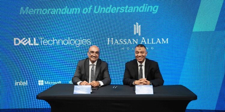 Dell Technologies signed a Memorandum of Understanding (MOU) with Hassan Allam Holding