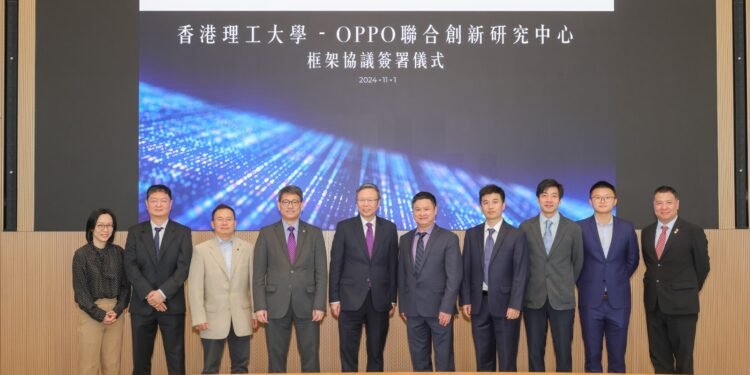 Oppo and HKPolyU Renew Collaboration and Launch Joint Innovation Research Centre to Expand AI Imaging Frontiers