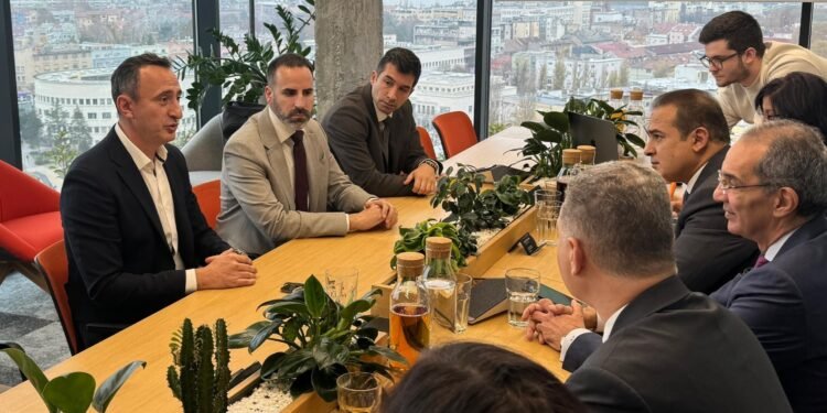 وزير الاتصالات يعقد اجتماعا مع مسئولى شركات ومؤسسات صربية لبحث فرص التعاون والاستثمار فى الحلول الرقمية