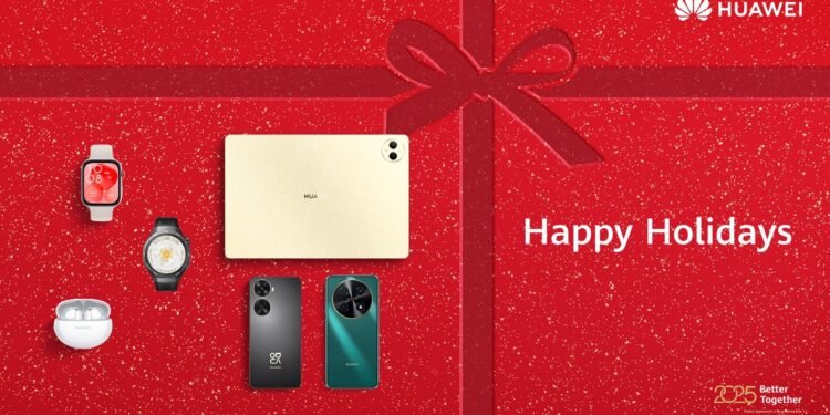 Your Holiday Gifting with HUAWEI’s Trendy Lifestyle Tech*