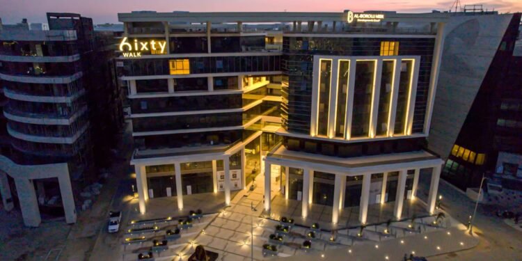 “البروج مصر” تجتذب العلامات التجارية والإدارية بمشروع 6ixty walk بالعاصمة الإدارية