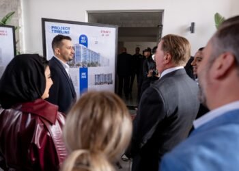 Marriott International Executives Celebrate Progress at Marriott Residences Heliopolis, Cairo