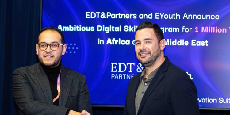 EDT& Partners and Eyouth Forge $6 Million Partnership to Develop Digital Skills for One Million Youth in Africa and the Middle East at Bett 2025 in London