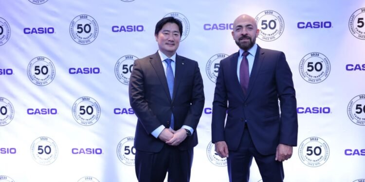 كاسيو وكايرو تريدينج تحتفلان بـ 50 عامًا من الشراكة في السوق المصري