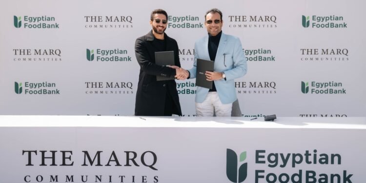 ذا مارك للمجتمعات العمرانية تتعاون مع بنك الطعام لدعم الأسر الأكثر احتياجًا خلال رمضان