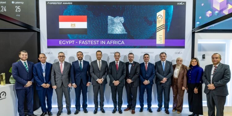 مصر تحافظ علي الصدارة وتفوز بجائزة أسرع إنترنت ثابت على مستوى أفريقيا