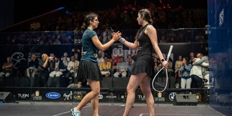 ختام غير متوقع لليوم الثاني من منافسات الربع النهائي في بطولة الجونة الدولية للإسكواش 2025