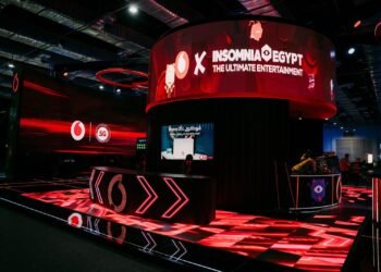 ڤودافون مصر الراعي الرئيسي لمهرجان إنسومنيا للألعاب 2025