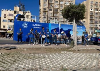 مجموعة العربى تشارك باحتفالات المحافظة بالعيد القومى 