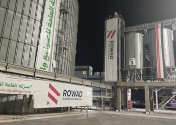 رواد الهندسة الحديثة تفتتح صوامع معدنية سعة 100 ألف بميناء غرب بورسعيد