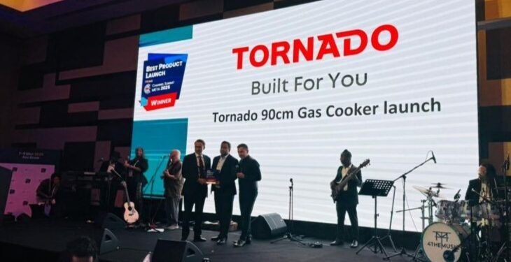 بوتجاز تورنيدو يحصد جائزة أفضل منتج خلال مؤتمر channel summit meta بأبو ظبي