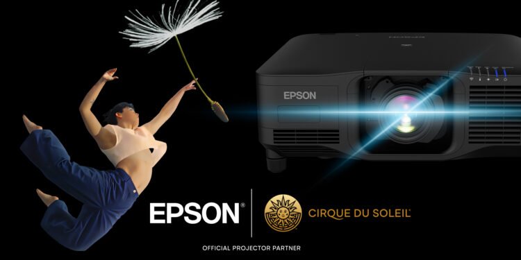 إبسون تدعم سيرك دو سوليه بتقنيات عرض ضوئي متطوّرة
