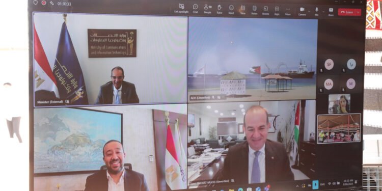 الانتهاء من ربط مصر والأردن من خلال الكابل البحري للاتصالات عالي السعة “كورال بريدج”