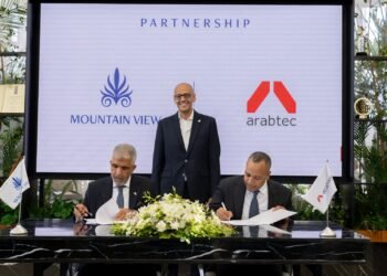 شراكة بين ماونتن ڤيو و أرابتك بقيمة 5 مليارات جنيه لتسريع الأعمال بمشروع ALIVA