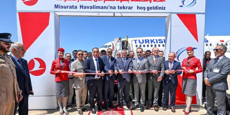 الخطوط الجوية التركية تستأنف رحلاتها إلى مصراتة، ثالث أكبر مدن ليبيا
