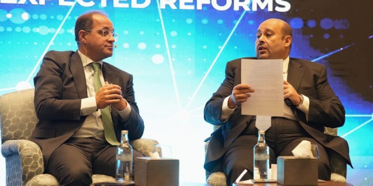 وزير المالية لأعضاء التجارة الأمريكية :  القطاع الخاص أثبت قدرته على النمو والاستجابة للإصلاحات الاقتصادية