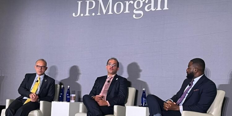 وزير المالية في جلسات نظمها 3 بنوك استثمار :«ما وعدنا به نفذناه.. ونحن سعداء بتوافق النتائج المحققة مع المستهدفات