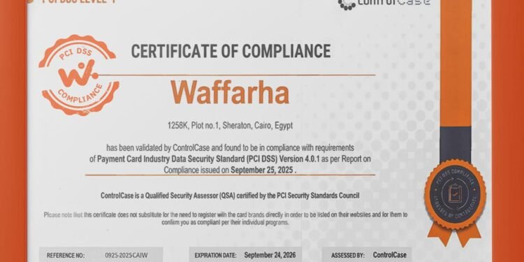 تطبيق “وفرها” يحصل على شهادة (PCI DSS) لتأمين بيانات الدفع