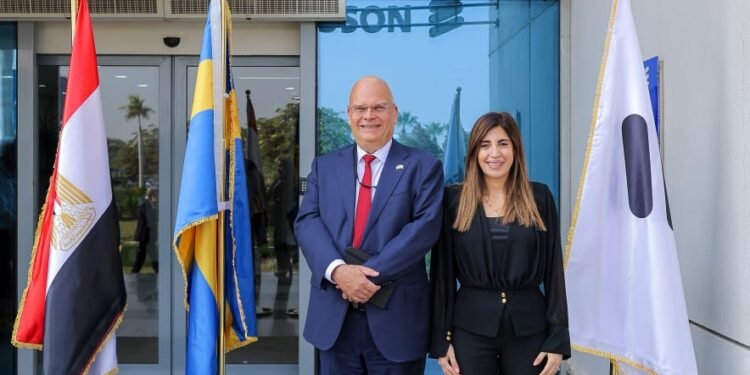سفير السويد يزور شركة اريكسون لتعزيز سبل التعاون المشترك