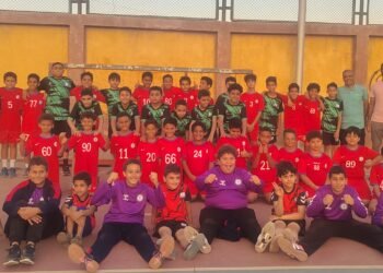 فريق العبور 2014 لكرة اليد يستهل بطولة الجمهورية المصغّرة بفوز ساحق 50 / 17 على التنمية الشبابية بتلا