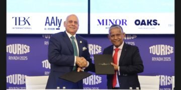 تي بي كى الدولية و فنادق ماينور يوقعان اتفاقية تعاون استراتيجية لإطلاق علامة “أوكس” لأول مرة في السعودية