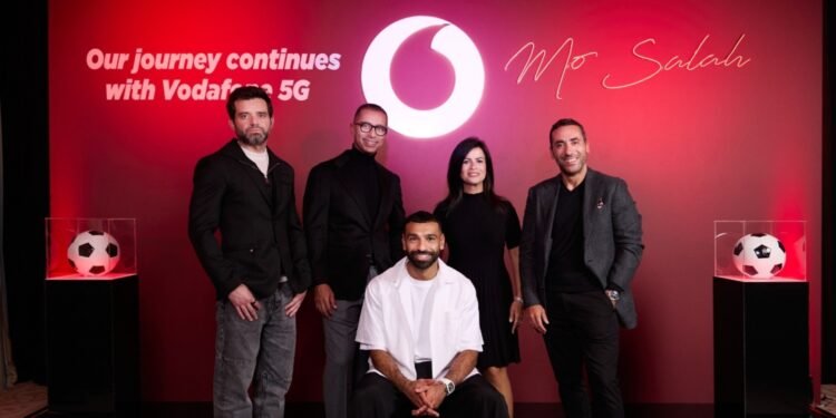 ڤودافون مصر تجدد شراكتها مع محمد صلاح سفيرًا لتكنولوجيا الـ G5 وتؤكد ريادتها بأكثر من 3,000 منطقة عمرانية